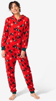 Hema Takkie en Siepie onesie voor volwassenen rood (rood) - XL