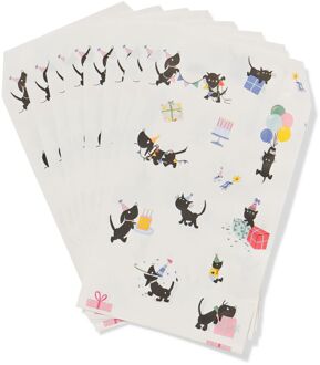Hema Takkie en Siepie uitdeelzakjes papier - 8 stuks