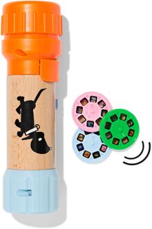 Hema Takkie en Siepie verhalenprojector hout