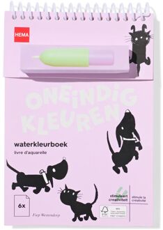 Hema Takkie en Siepie waterkleurboek