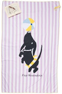 Hema Takkie handdoek microvezel 110x175 (multi)