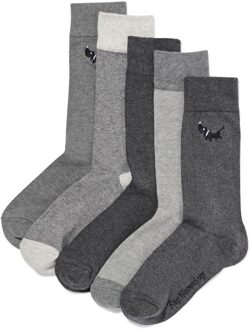 Hema Takkie herensokken - 5 paar grijsmelange (grijsmelange)
