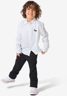 Hema Takkie kinderoverhemd wit (wit) - 110/116