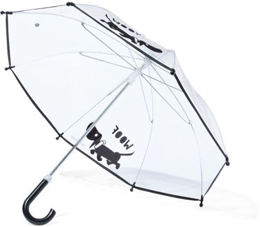 Hema Takkie kinderparaplu transparant