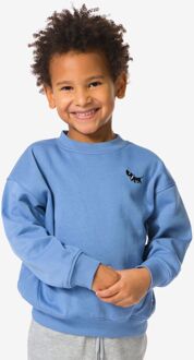 Hema Takkie kindertrui sweatstof blauw (blauw) - 122/128