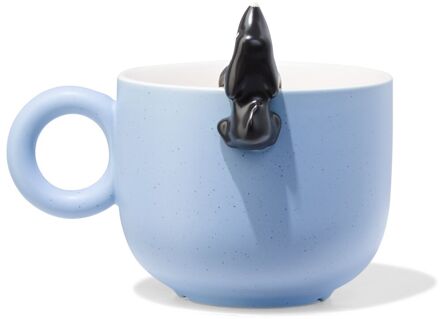 Hema Takkie mok 480ml lichtblauw