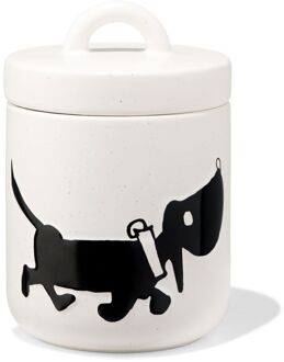 Hema Takkie snoepjespot 17x11.5x11.5cm wit