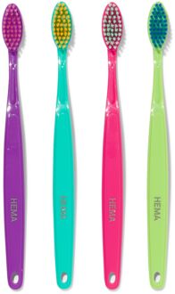Hema Tandenborstels - medium - 4 stuks