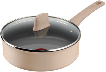 Hema Tefal hapjespan Ø24cm keramisch PFAS-vrij met deksel