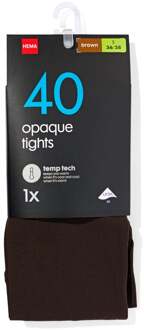 Hema Temp tech panty 40denier bruin (bruin)