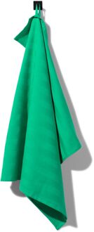 Hema Theedoek 65x65 katoen groen (felgroen)