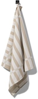 Hema Theedoek 65x65 katoen taupe (zand)