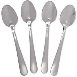 Hema Theelepels 15cm Sydney - 4 stuks (zilver)