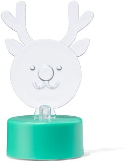 Hema Theelichtje rendier (rood)