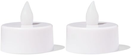 Hema Theelichtjes led wit (wit)
