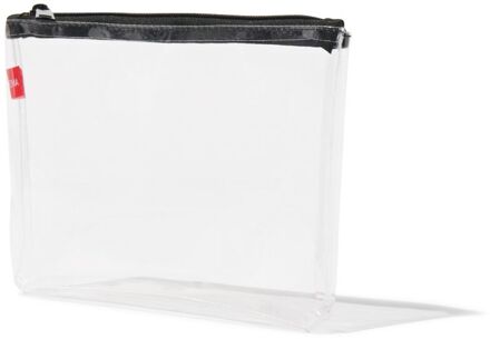 Hema Toilettas plat transparant 14x20