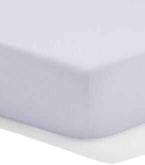 Hema Topper hoeslaken 180x220cm jersey wit (wit)
