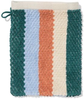 Hema Tweedekans washand 16x21cm recycled katoen strepen (multi)