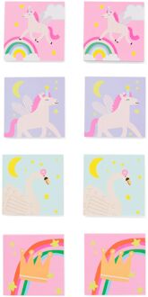 Hema Uitdeelcadeautje mini kleurboekje regenboog - 8 stuks