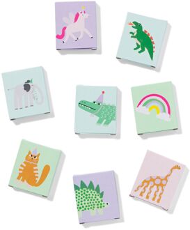 Hema Uitdeelcadeautje stickerdoosje 8 stuks