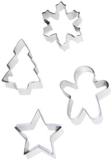 Hema Uitsteekvormen koekjes (zilver)