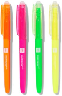 Hema Uitwisbare markeerstiften - 4 stuks