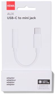 Hema USB-C naar 3.5mm jack adapter