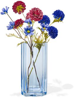 Hema Vaas ⌀15x30cm glas bloemvorm