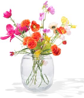 Hema Vaas ⌀8.2x21.8 glas transparant (transparant)