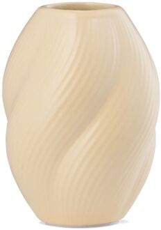 Hema Vaas voor geurstokjes ⌀7x10cm keramiek twist naturel (naturel)