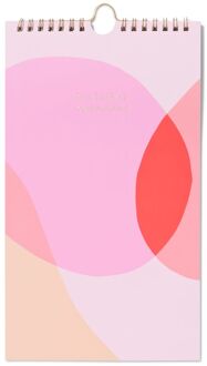 Hema Verjaardagskalender 28x16 roze