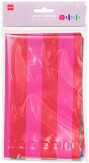 Hema Verzendzakken 13x21cm strepen - 3 stuks