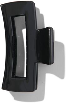 Hema Vierkante haarclip 8cm zwart