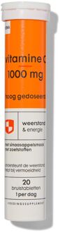 Hema Vitamine C 1000mg Hoog Gedoseerd Bruistablet - 20 Stuks