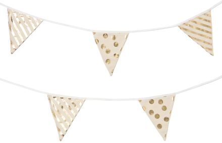 Hema Vlaggenlijn 8m stof goud (goud)