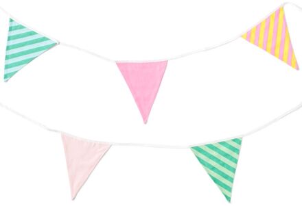 Hema Vlaggenlijn 8m stof kleur (multicolor)