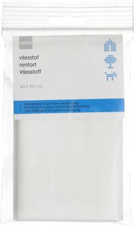 Hema Vliesstof 40x90 opstrijkbaar (wit)