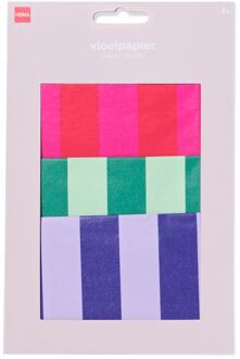 Hema Vloeipapier strepen - 3 stuks