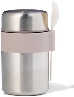Hema Voedselcontainer 450ml rvs (grijs metallic)