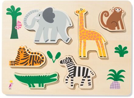 Hema Voelpuzzel 30x22cm wild hout