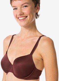 Hema Voorgevormde bh met beugel donkerbruin (donkerbruin) - 75A