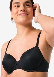 Hema Voorgevormde bh met beugel zwart (zwart) - 95E
