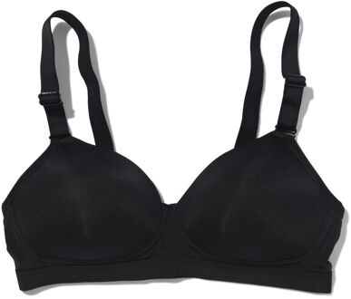 Hema Voorgevormde prothese bh zonder beugel zwart (zwart) - 80C