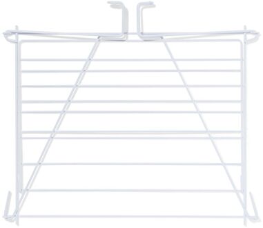 Hema Wanddroogrek 57x48x3.5cm metaal wit