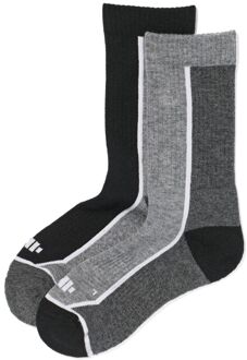 Hema Wandelsokken naadloos - 2 paar zwart (zwart) - 39/42