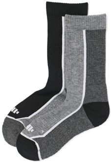 Hema Wandelsokken naadloos - 2 paar zwart (zwart)