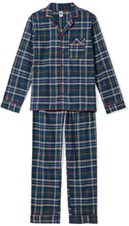 Hema War Child pyjama voor volwassenen ruiten donkerblauw (donkerblauw) - S