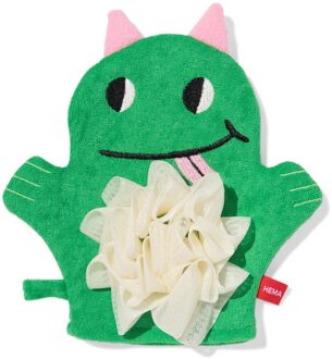 Hema Washand monster groen