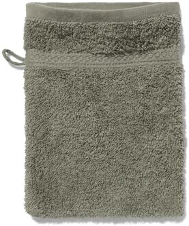 Hema Washandje zware kwaliteit - legergroen (legergroen)