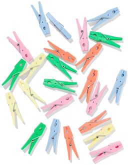Hema Wasknijpers gerecycled plastic - 24 stuks